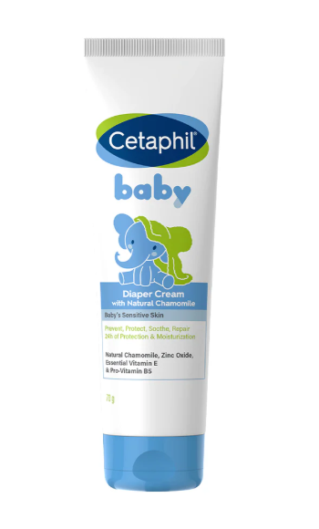Cetaphil Baby Diaper Cream – Soothing Protection with Organic Calendula & Vitamin B5