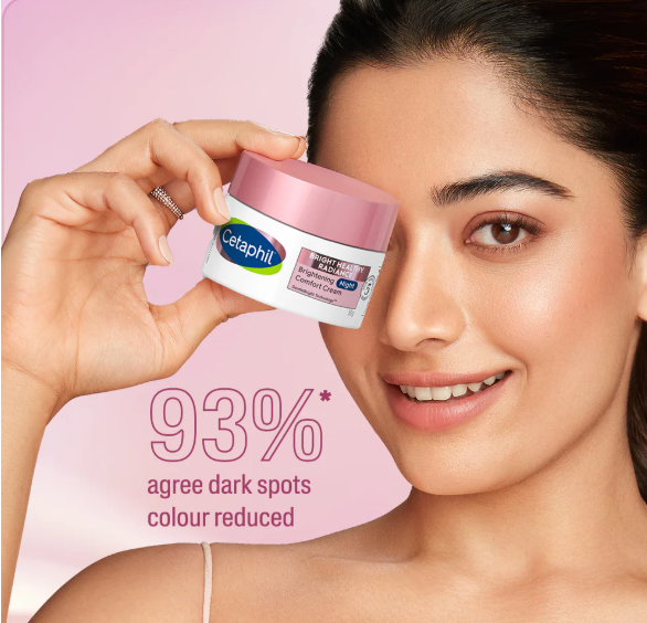 Cetaphil Bright Healthy Radiance Brightening Night Comfort Cream – Overnight Hydration & Tone Correction for Sensitive Skin