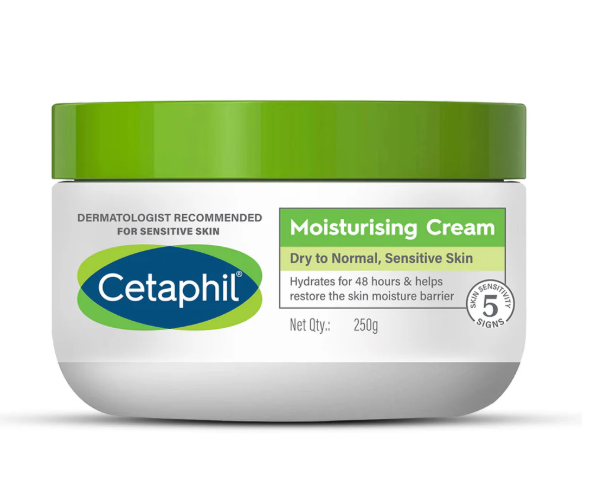Cetaphil Moisturising Cream – 250g (For Dry to Normal, Sensitive Skin)
