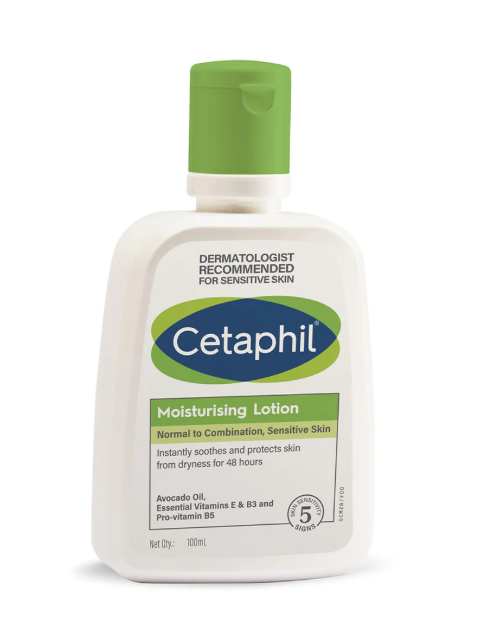 Cetaphil Moisturising Lotion – 100ml (For Normal to Dry, Sensitive Skin)