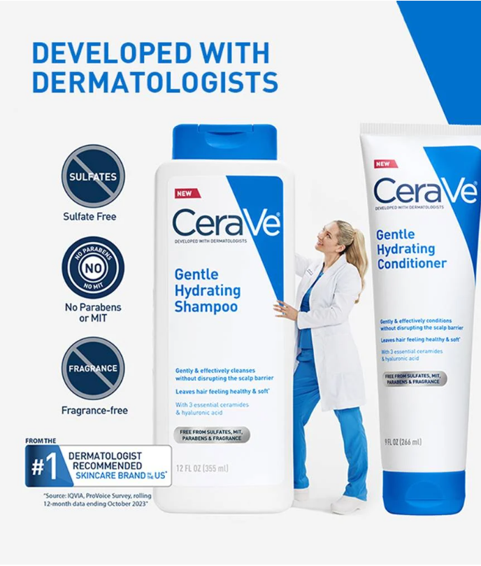 Gentle Hydrating Shampoo – Nourishing Care for Dry & Sensitive Scalp