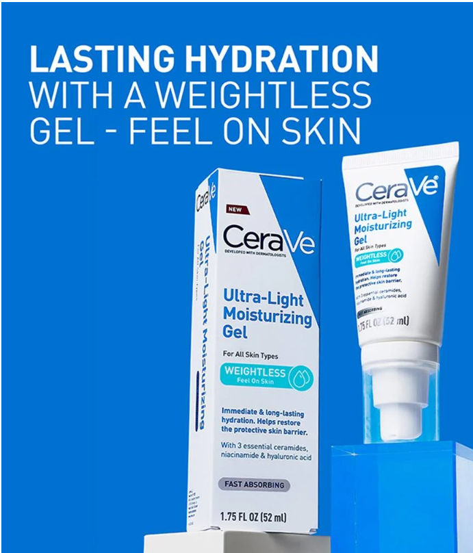 Ultra-Light Moisturizing Gel – Oil-Free Hydration for All Skin Types