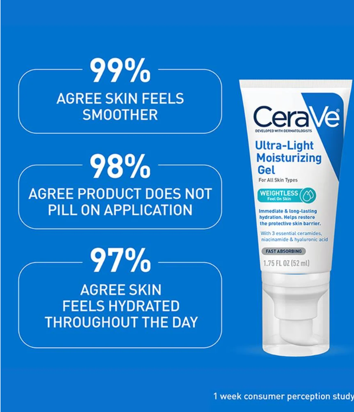 Ultra-Light Moisturizing Gel – Oil-Free Hydration for All Skin Types