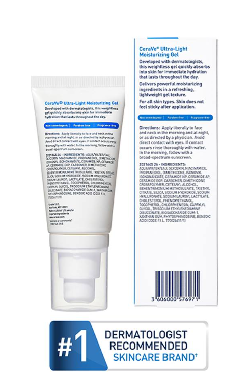 Ultra-Light Moisturizing Gel – Oil-Free Hydration for All Skin Types