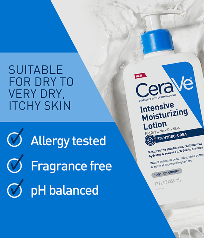 Intensive Moisturizing Lotion – Deep Hydration for Dry & Sensitive Skin