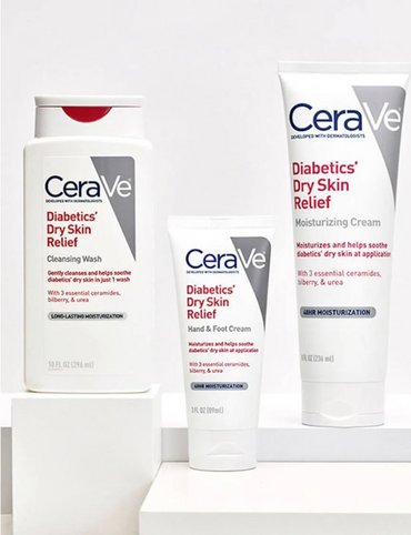 Diabetics’ Dry Skin Relief Moisturizing Cream – Intensive Hydration for Sensitive, Itch-Prone Skin