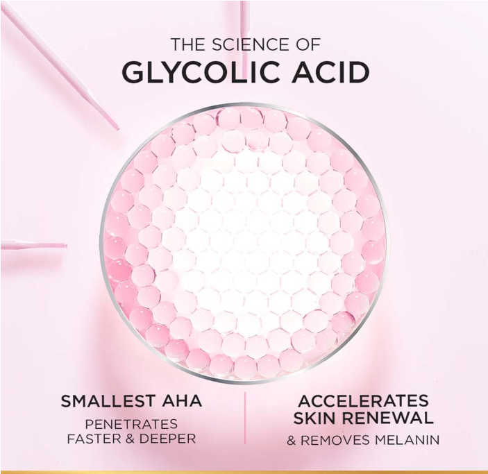 L’Oréal Paris Glycolic Bright Glowing Night Cream – Dark Spot Reduction & Radiance Boosting, 50ml