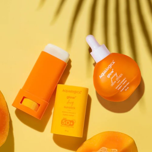 Glow+ Infused Water Sunscreen - 50 g (Pack of 2)