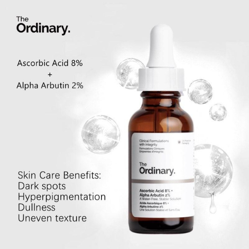 The Ordinary Vitamin C Ascorbic Acid 8% + Alpha Arbutin 2% (30 ml)