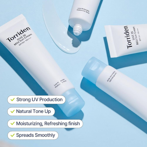 Torriden Dive-In Watery Moisture Sun Cream SPF50+ PA++++ (60 ml)