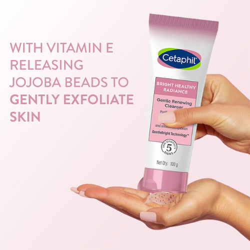 Cetaphil Bright Healthy Radiance Gentle Renewing Cleanser – Brightening Face Wash for Sensitive Skin