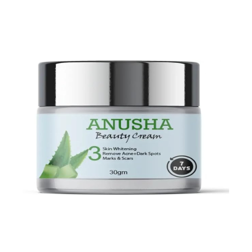 Anusha 5 in 1 Beauty Cream – Whitening, Anti-Pimple, Spot Removal, Moisturizing & Glowing Skin (30g)
