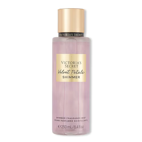 Victoria's Secret Velvet Petals Shimmer Body Mist for Women (250 ml)