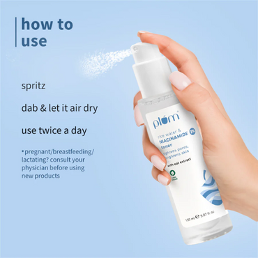Plum 3% Niacinamide & Rice Water Toner - Brightening & Pore-Refining