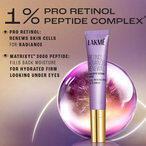 Lakmē Retinol Advanced Renewal Under Eye Serum Crème