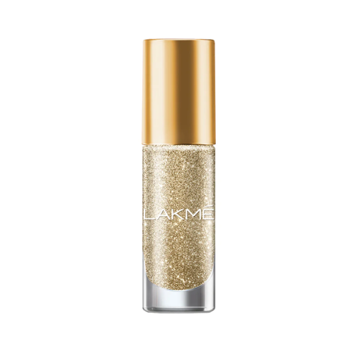 Lakmē Glitterati Collection Glam Grey - Glitter Nail Polish for Sparkling Nails