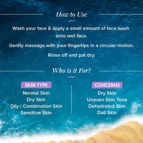 Aqualogical IIIuminate+ Smoothie Face Wash with Wild Berries & Alpha Arbutin for Luminous Glow - 100ml