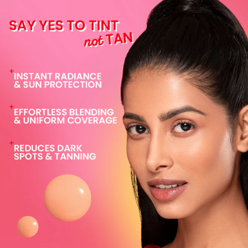 Dot & Key Strawberry Dew Tinted Sunscreen SPF 50+ PA++++ (Warm Ivory Light Medium - 02)