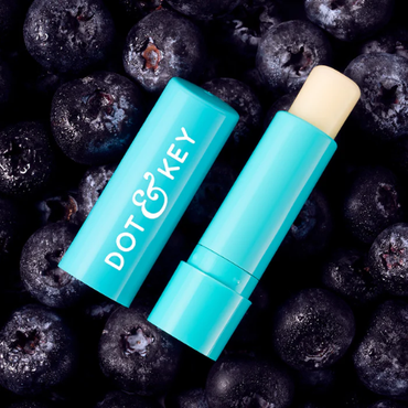 Dot & Key SPF 50+ Barrier Repair Hydrating Lip Balm (Blueberry Bliss - Non-Tinted)
