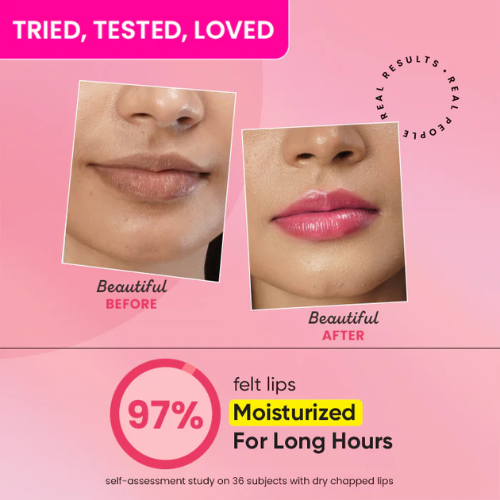 Dot & Key Vitamin C + E Brightening Lip Balm with SPF 50+ (Watermelon Cool Medium Tinted)