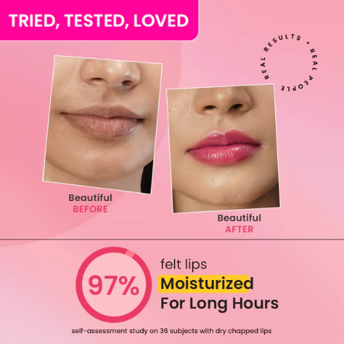 Dot & Key Vitamin C + E Brightening Lip Balm with SPF 50+ (Watermelon Rush High Tinted)