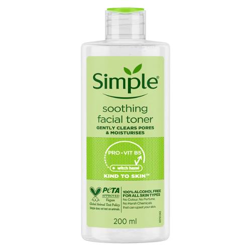 Simple Soothing Facial Toner 200ml