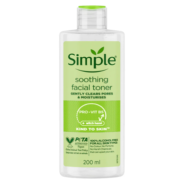 Simple Soothing Facial Toner 200ml