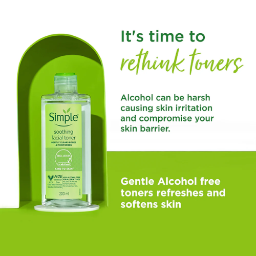 Simple Soothing Facial Toner 200ml