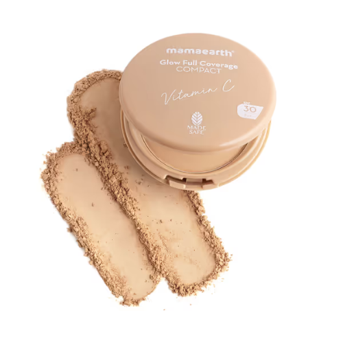 Mamaearth Glow Full Coverage Compact SPF 30