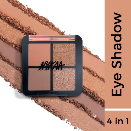 Nykaa Cosmetics Eyes On Me! 4 in 1 Quad Eyeshadow Palette - 5g