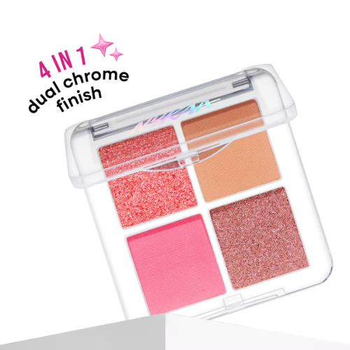 Nykaa Cosmetics Eyes On Me! 4 in 1 Quad Eyeshadow Palette - 5g