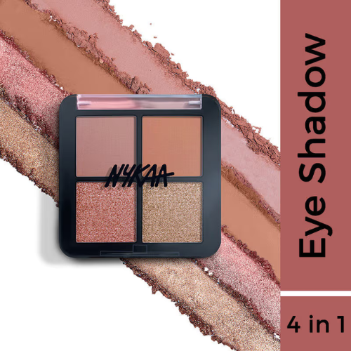 Nykaa Cosmetics Eyes On Me! 4 in 1 Quad Eyeshadow Palette - 5g