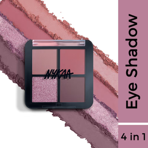 Nykaa Cosmetics Eyes On Me! 4 in 1 Quad Eyeshadow Palette - 5g