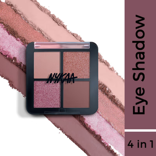 Nykaa Cosmetics Eyes On Me! 4 in 1 Quad Eyeshadow Palette - 5g