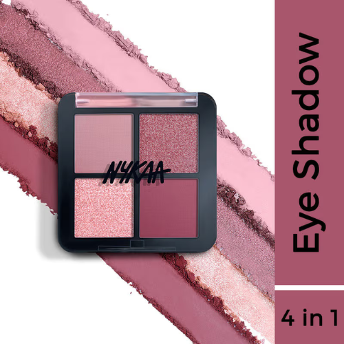 Nykaa Cosmetics Eyes On Me! 4 in 1 Quad Eyeshadow Palette - 5g