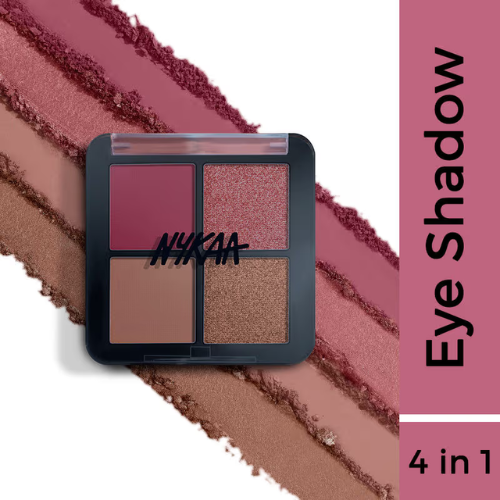 Nykaa Cosmetics Eyes On Me! 4 in 1 Quad Eyeshadow Palette - 5g
