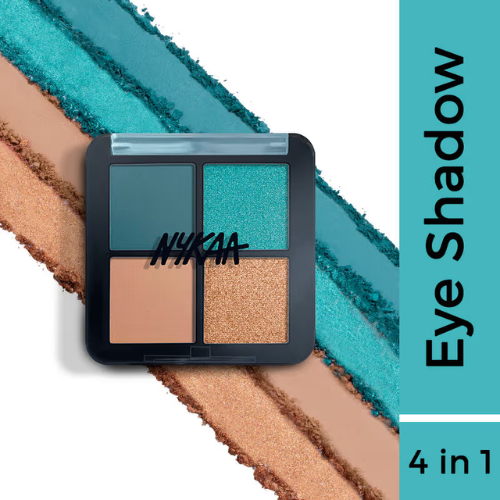 Nykaa Cosmetics Eyes On Me! 4 in 1 Quad Eyeshadow Palette - 5g