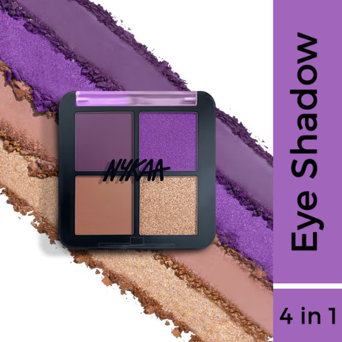 Nykaa Cosmetics Eyes On Me! 4 in 1 Quad Eyeshadow Palette - 5g
