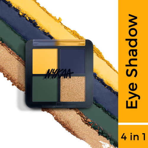 Nykaa Cosmetics Eyes On Me! 4 in 1 Quad Eyeshadow Palette - 5g