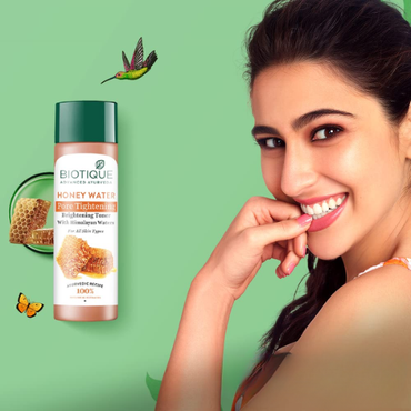 Biotique Honey Water Pore Tightening Toner