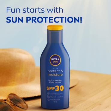 NIVEA Sun SPF 30 Lotion 125ml | Broad Spectrum UV Protection