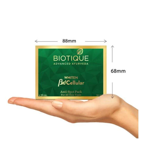 Biotique Whiten BXL Anti-Spot Face Pack 50g