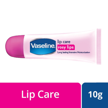 Vaseline Rosy Lip Care 10g – Soft, Hydrated Rosy Lips