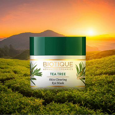 Biotique Tea Tree Skin Clearing Eye Mask 15gm