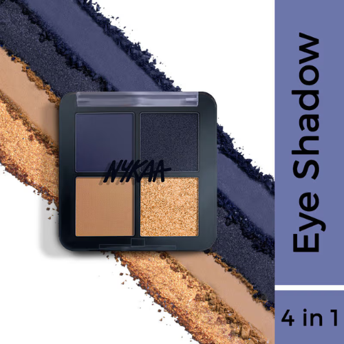 Nykaa Cosmetics Eyes On Me! 4 in 1 Quad Eyeshadow Palette - 5g