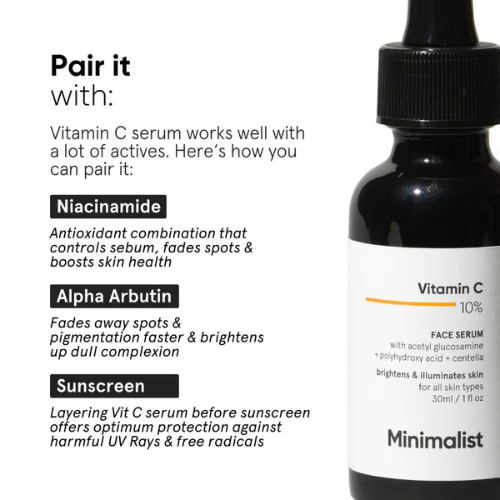 Minimalist Vitamin C 10% Face Serum 30ml