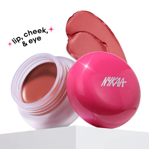 Nykaa Cosmetics Whipped Blurring Multi-use Blush Pot For Lips Cheeks & Eyes (4g)