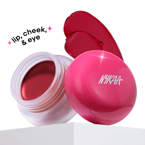 Nykaa Cosmetics Whipped Blurring Multi-use Blush Pot For Lips Cheeks & Eyes (4g)