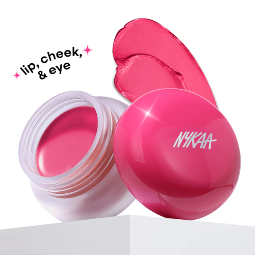 Nykaa Cosmetics Whipped Blurring Multi-use Blush Pot For Lips Cheeks & Eyes (4g)