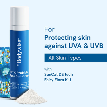 Be Bodywise Probiotic Sunscreen SPF 50 | Face Sunscreen